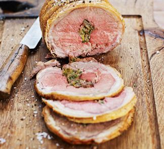 Saddle of lamb